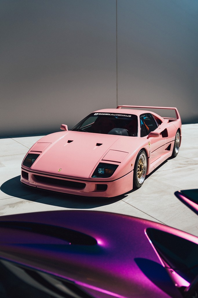 Ferrari F40 finished in Rosewater